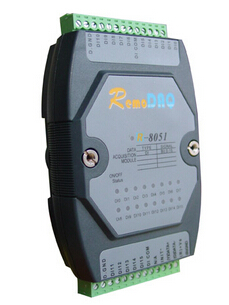 集智达 R-8051/R-8051+ 16路隔离数字量输入模块 