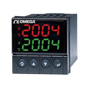 OMEGA 1?16 DIN温度、过程和应变PID控制器 
