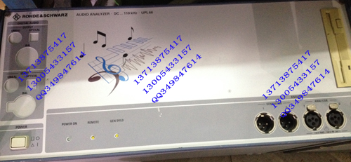 罗德与施瓦茨R&S UPL66音频分析仪DC110KHz 音频测试仪价格