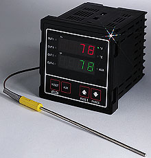 OMEGA采用模糊逻辑的1/4 DIN斜坡/恒值温度/过程控制器