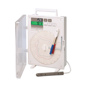 OMEGA圆形图表记录仪 温度、湿度、露点记录仪
