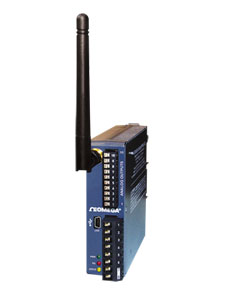 OMEGA无线DIN导轨接收器带4个模拟输出和报警