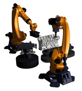 高铁道岔钢轨自动打磨机器人，首款工业机器人去毛刺！