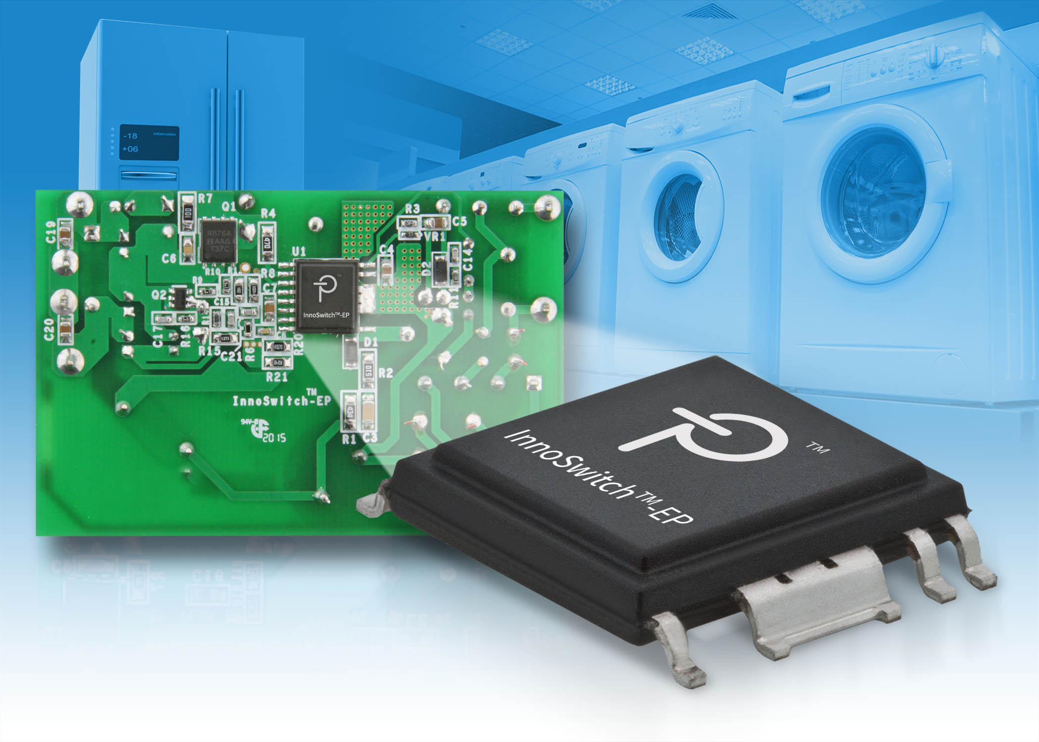 Power Integrations新推出的725 V InnoSwitch-EP IC为辅助和待机电源带来革命性变化