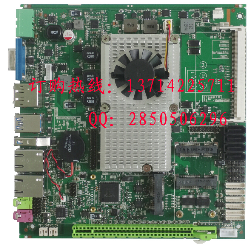 170*170工控主板I3I5I7工业主板支持PCIE