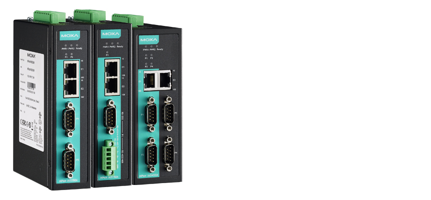 Port IA5250AI-T串口服务器MOXA山西代理商