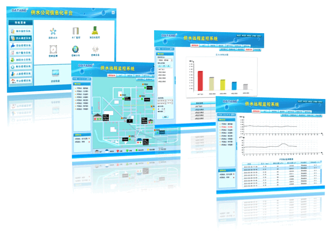 供水管网信息化、城市供水管网监控管理系统
