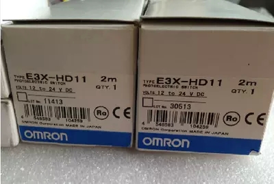 OMRON 欧姆龙原装正品 E3X-HD11 光纤放大器传感器