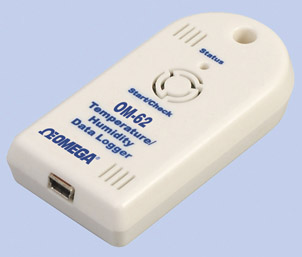 欧米茄OM-62便携式低成本温度／相对湿度数据记录器