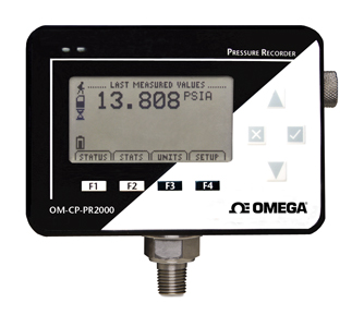欧米茄OM-CP-PR2000系列压力数据记录器配有LCD显示屏
