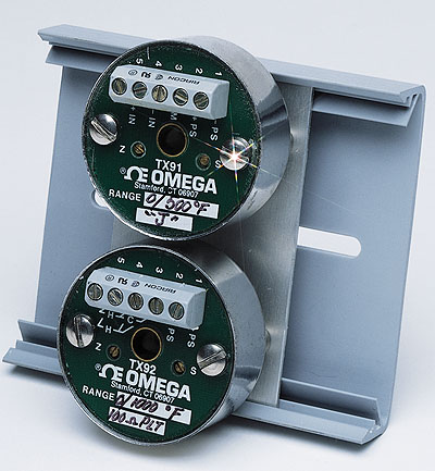 欧米茄TX91小型温度变送器热电偶或RTD输入