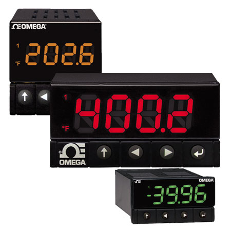 Omega-DP32Pt、DP16Pt 和 DP8Pt 系列数字面板仪表