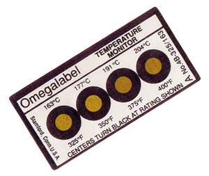 欧米茄4A-(*)不可逆型OMEGALABEL温度监测标签