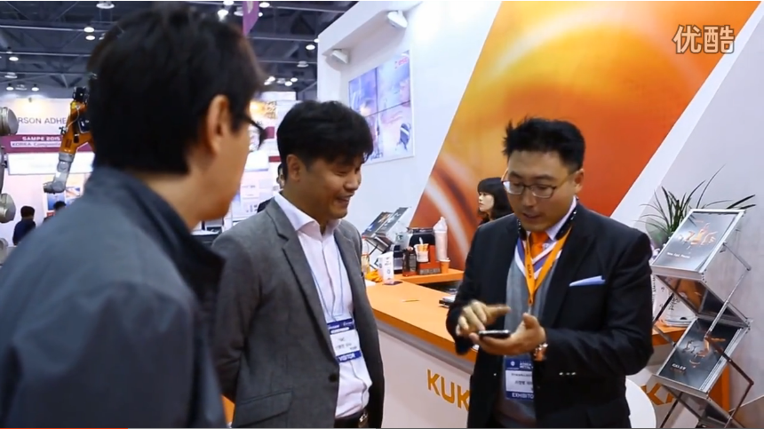 KUKA KR QUANTEC nano F首次在亚洲展出（韩国）