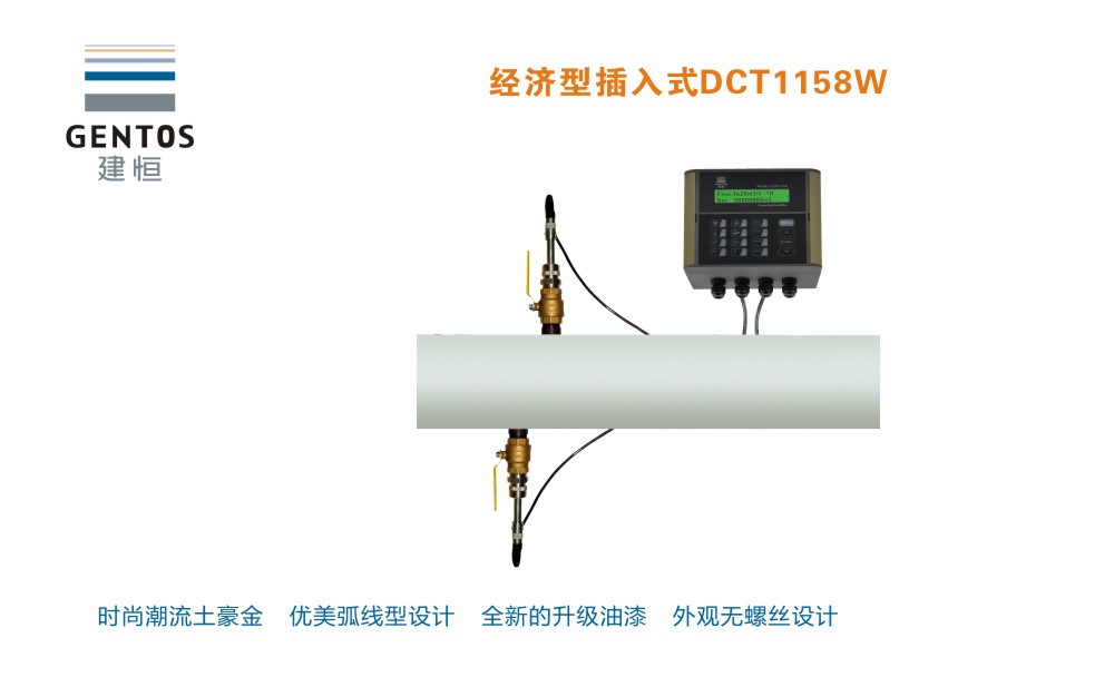 DCT1158W插入式超声波流量计