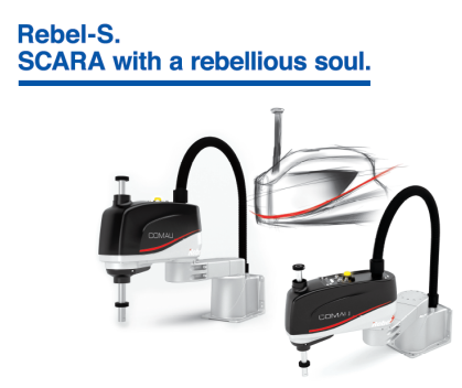 柯马推出 4 轴 SCARA 机器人 Rebel-S