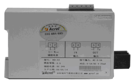 安科瑞厂家直销电压变送器BD-AV