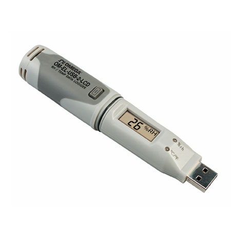 Omega露点数据记录器OM-EL-USB-2-LCD