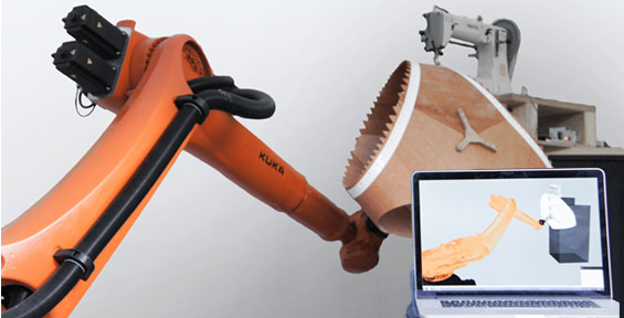 工业缝纫技术：KUKA 工业机器人搭建研究馆