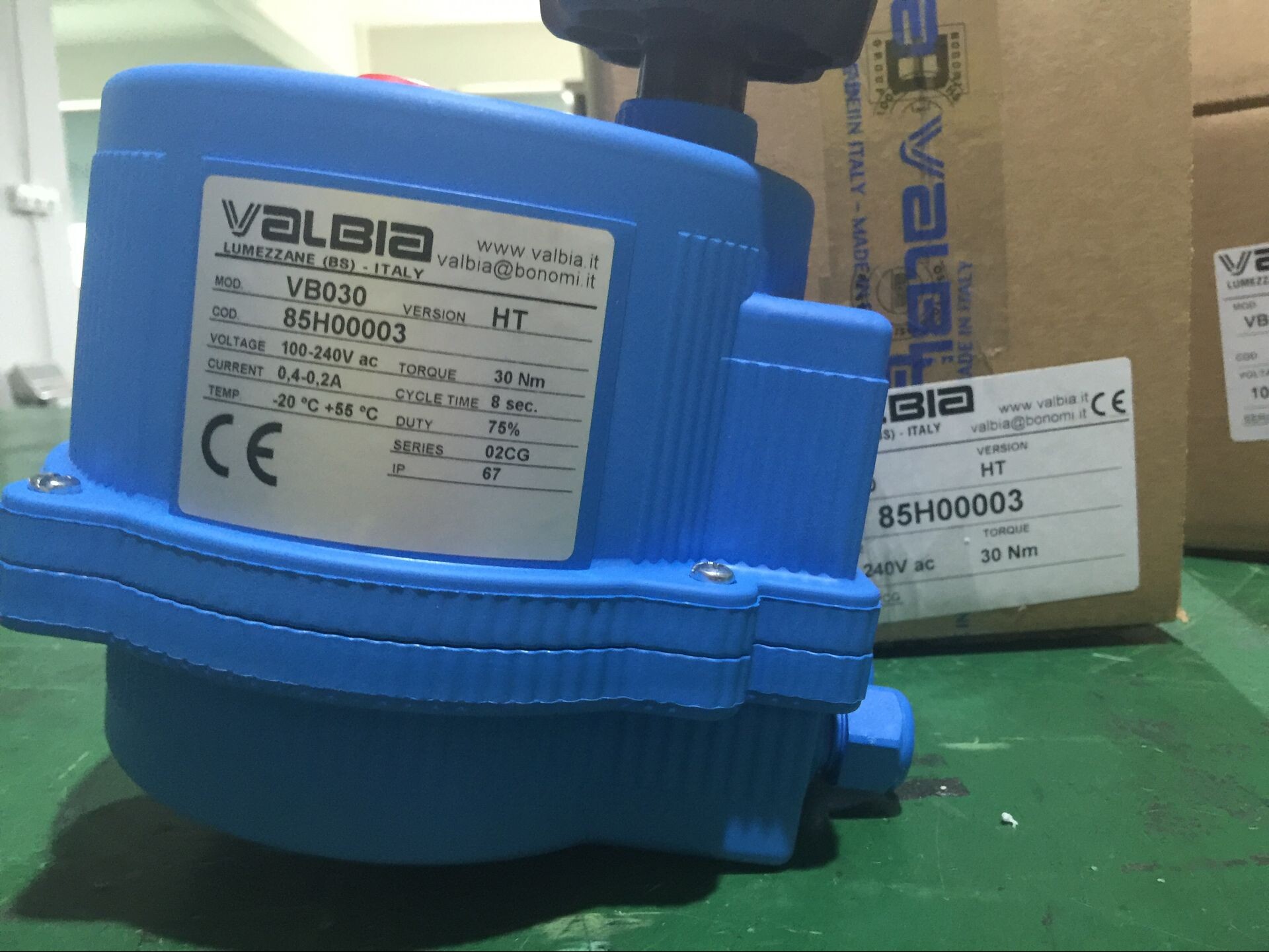 VALBIA电动执行器VB030 85H0003