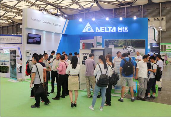 台达携电动汽车充电解决方案首次亮相第六届上海国际充电桩设备展览会