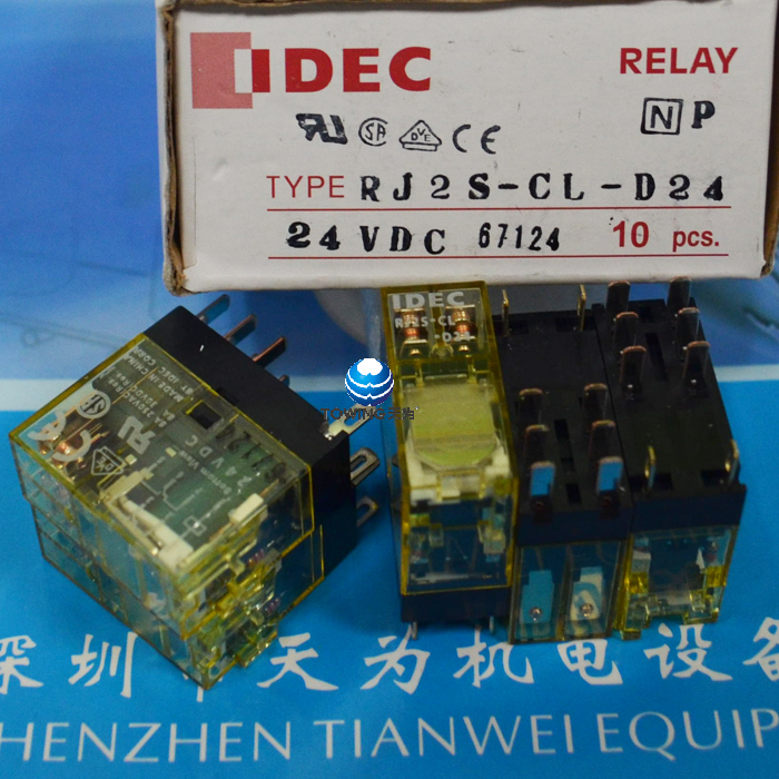 全新原装日本和泉IDEC继电器RJ2S-CL-D24