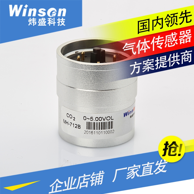 WinsenMH-712B红外CO2传感器