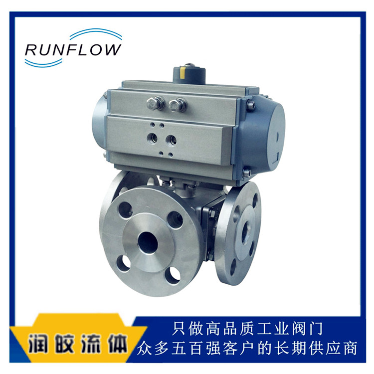 Runflow气动四通阀在水处理系统的应用