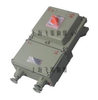 供应上海飞策BDZ52系列防爆断路器防爆电器厂家直销