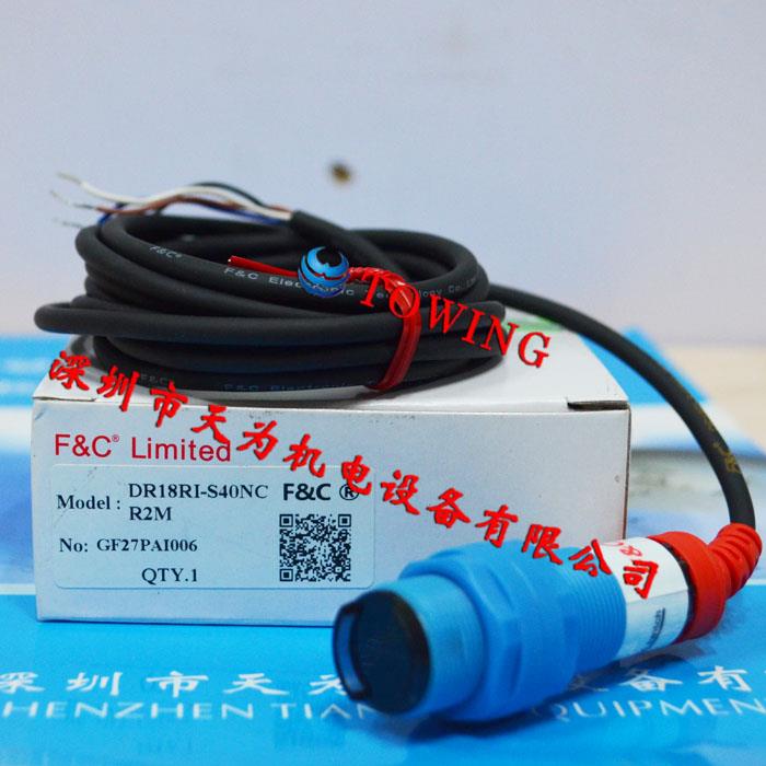 光纖傳感器DR18RI-S40NC R2M臺灣嘉準F&C