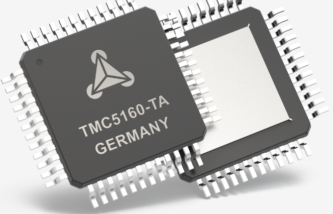 TMC5160大功率步进电机驱控芯片带有StealthChop，SpreadCycle静音