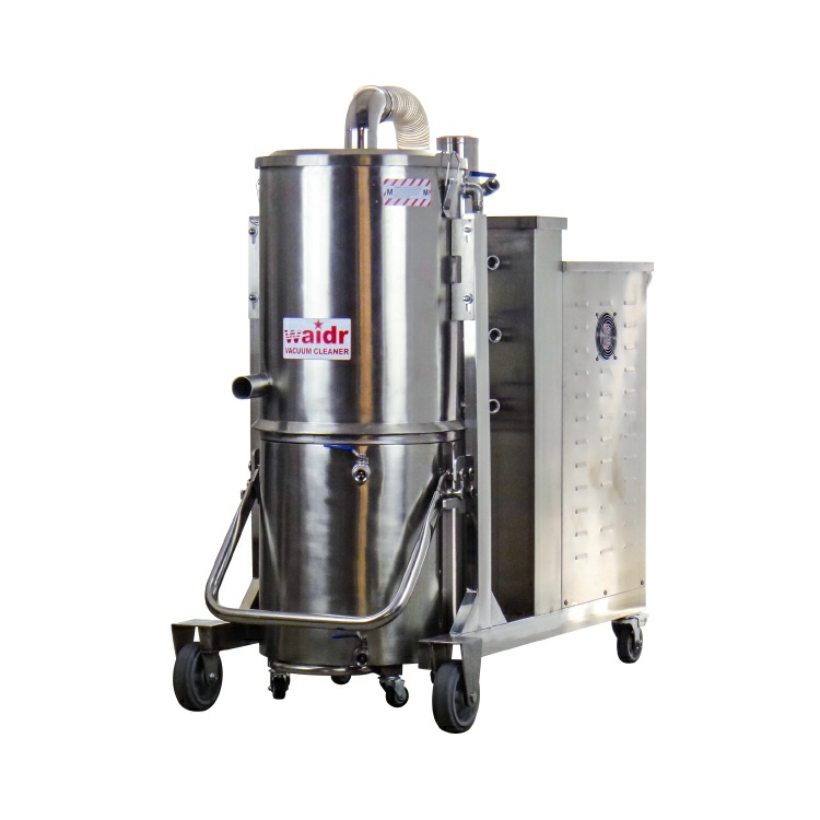 移动式耐高温工业吸尘器 吸高温废渣废料专用威德尔110L工业吸尘机
