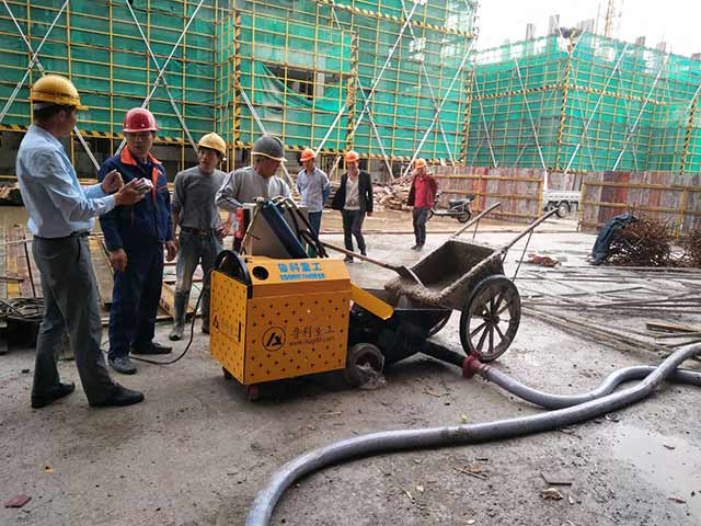 5月8日南京二次构造柱泵合作上海建工五建NO.2016G64项目