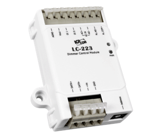 LC-223, LC-223/DIN 带有2通道干接点数字输入的1通道调光控制模块