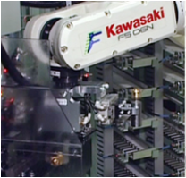 川崎机器人采用最新技术使挑战性的装配过程自动化