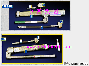 中西DYP  手动高压阀门注脂枪 型号:MS04-Delta1699-09库号：M289821   