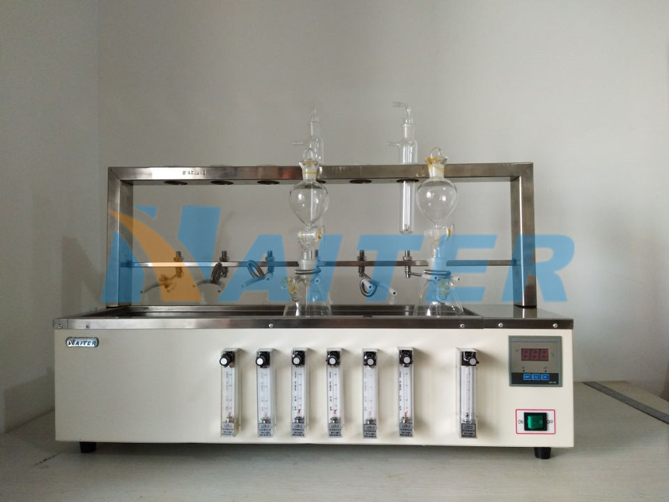 HT-6C水质硫化物酸化吹气仪
