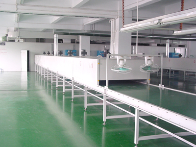 网带式烘干生产流水线由南京博萃公司制造