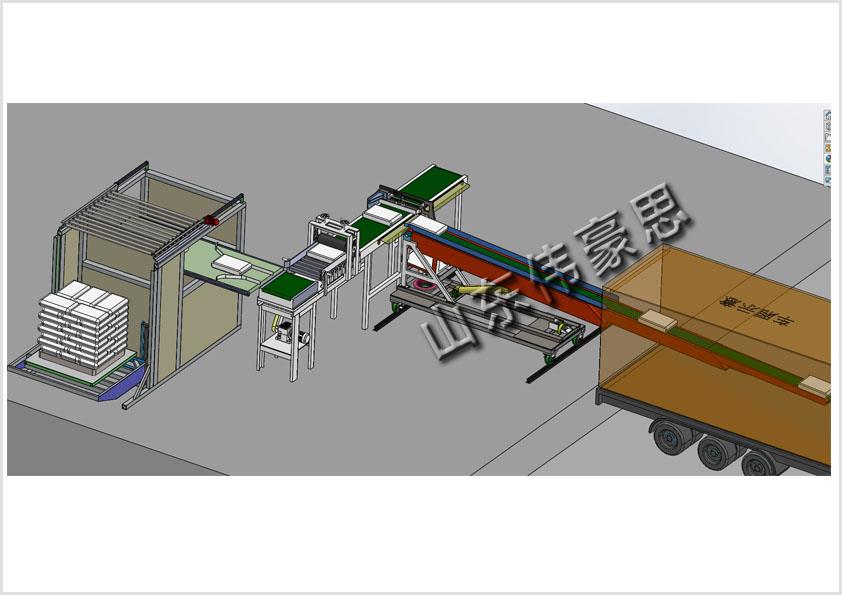 粮食集装箱装车机 桁架式自动装车机