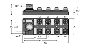 TB-8M12-5P3-CS19T