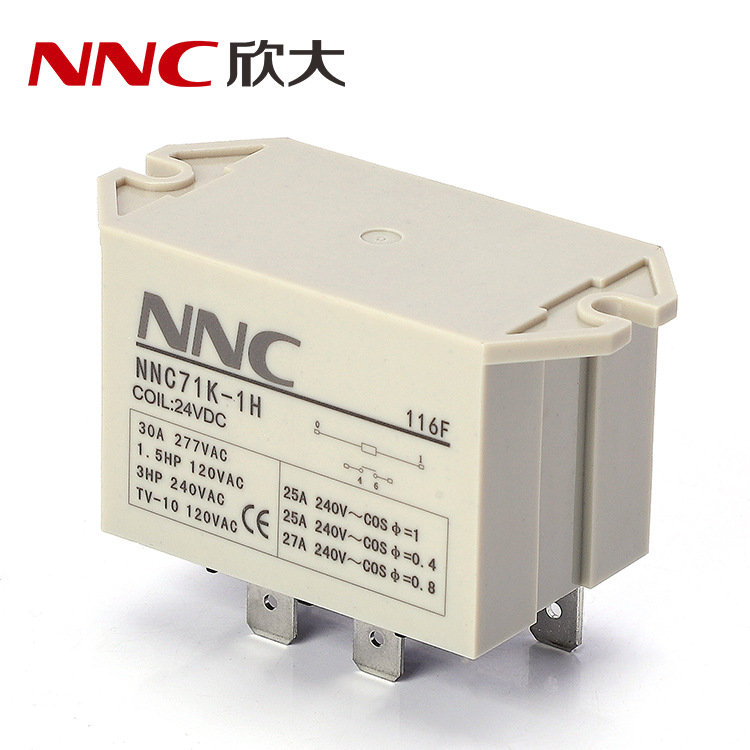 �ƣ大NNC71K-1H(JQX-116F-1H)大功率电�����电器 常开�?0A
