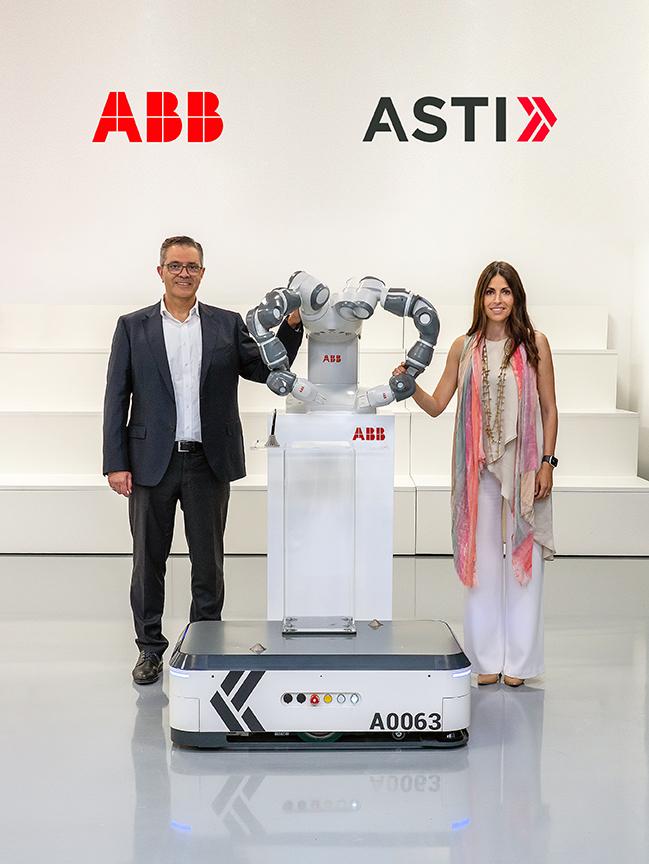 ABB 将收购 ASTI 移动机器人，以自主移动机器人推动柔性自动化迈入新阶段
