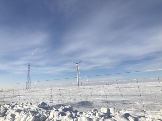 -38℃！众城卓越助力内蒙古锡林郭勒盟风电项目