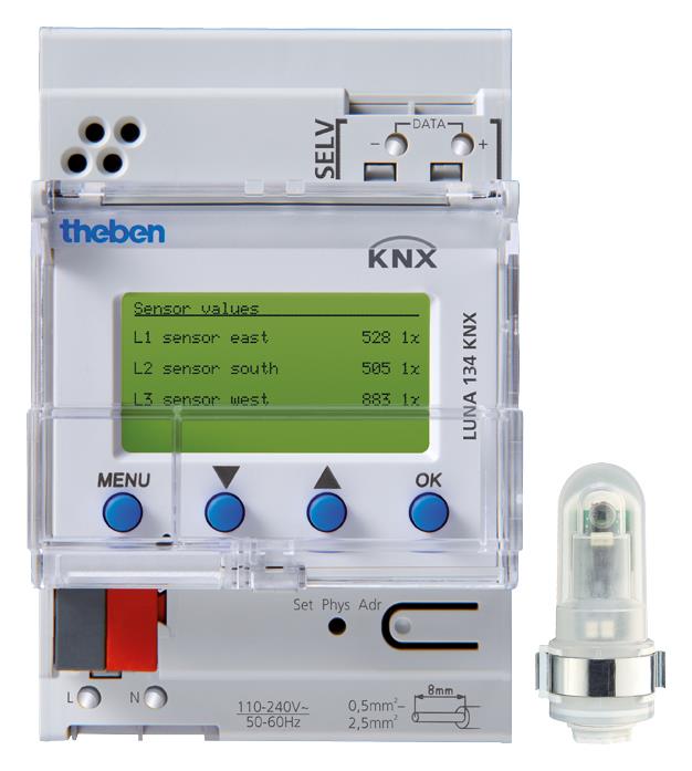 theben德国泰邦KNX分体安装光敏感应器