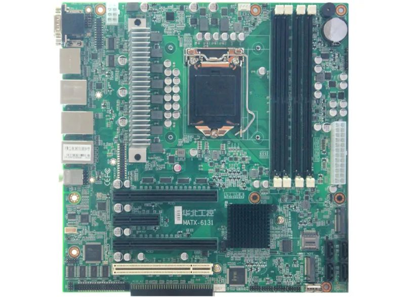 MATX-6131 |  华北工控发布基于英特尔第十代酷睿桌面版处理器的嵌入式主板