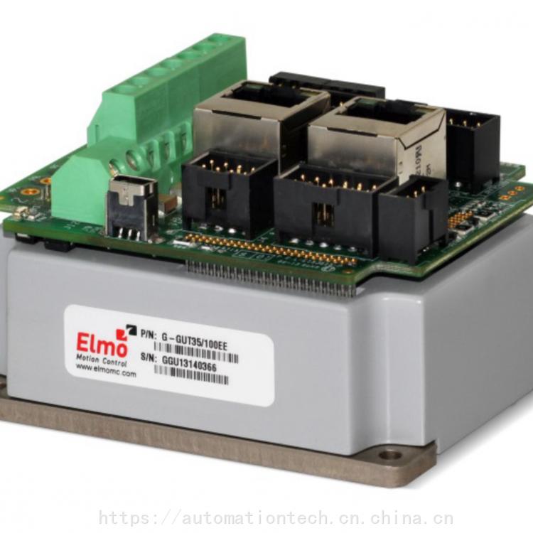 ELMO Gold Double Twitter系列驱动器超高功率紧凑封装安装于PCB板