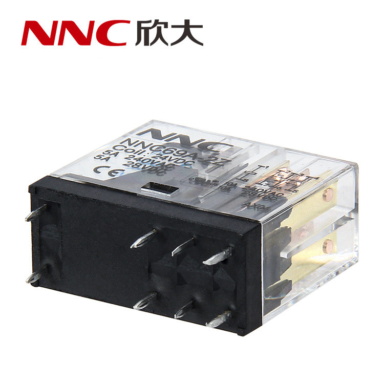 欣大NNC69A-2Z小型线路板式电磁继电器 转换型5A