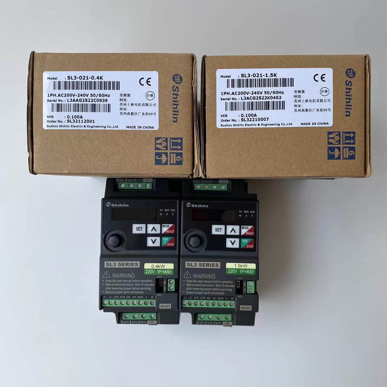 士林变频器SL3-021-1.5K全新原装正品现货包邮