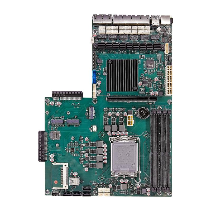 采用Intel R680E芯片组网络安全主板