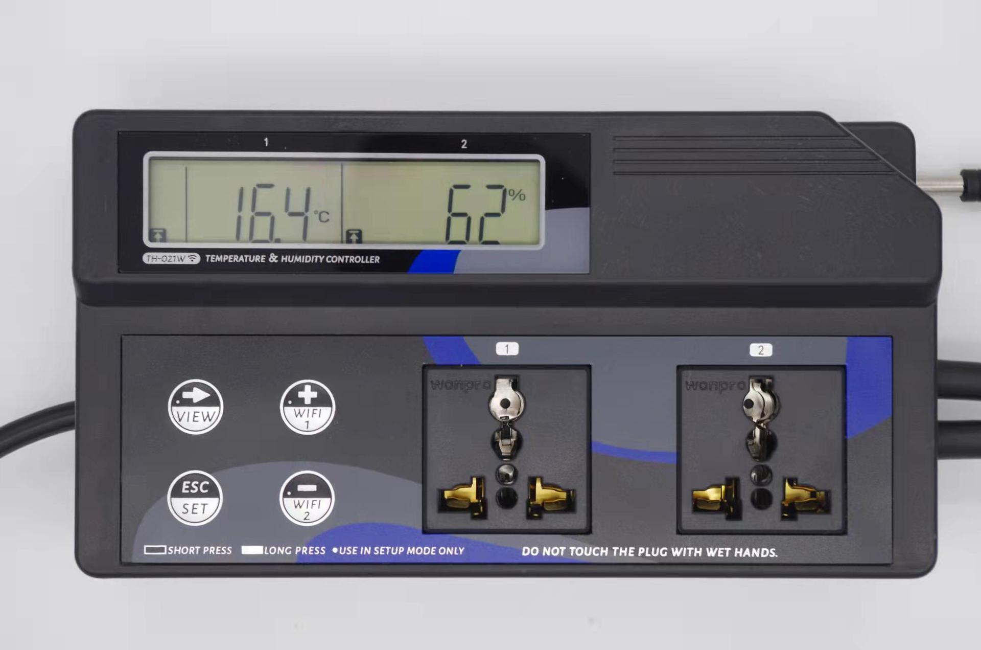 TH021W物联网温湿度控制器室内室外温度计便携式